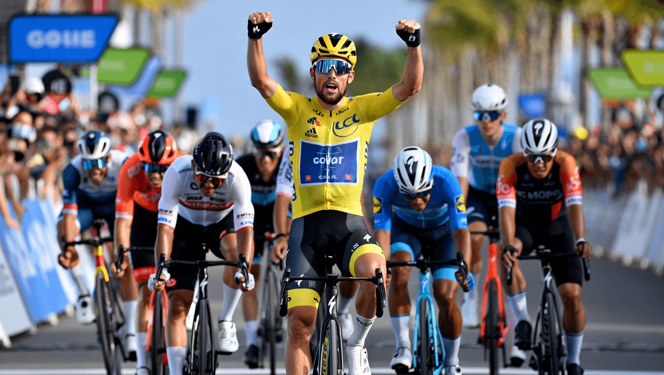 Tour de Hainan: Rajovic gana la etapa inaugural y Cavia se cuelga el bronce