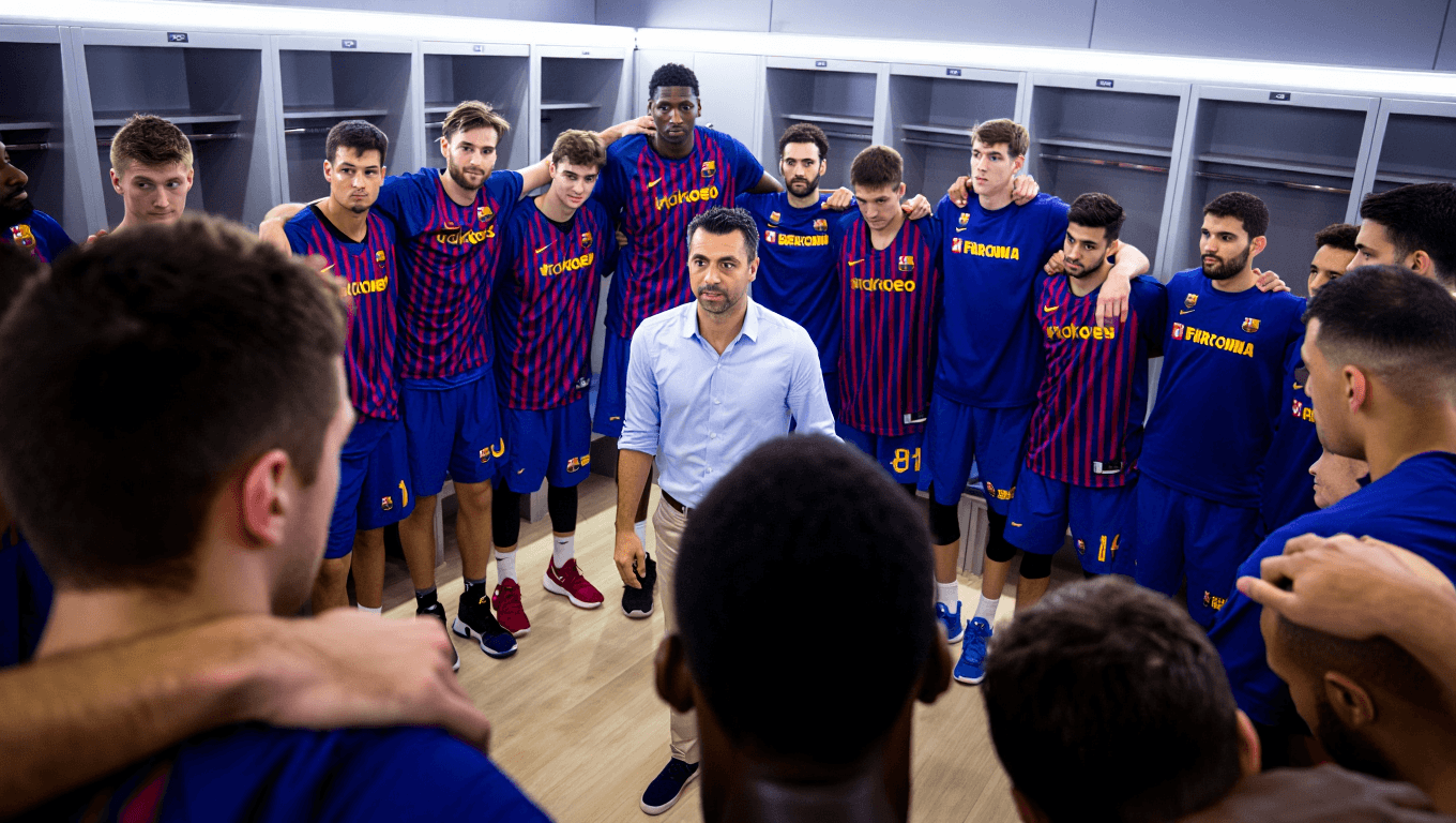 “Es un genio”: el vestuario del Barça Basket se deshace en elogios hacia Xavi Pascual antes de las semifinales