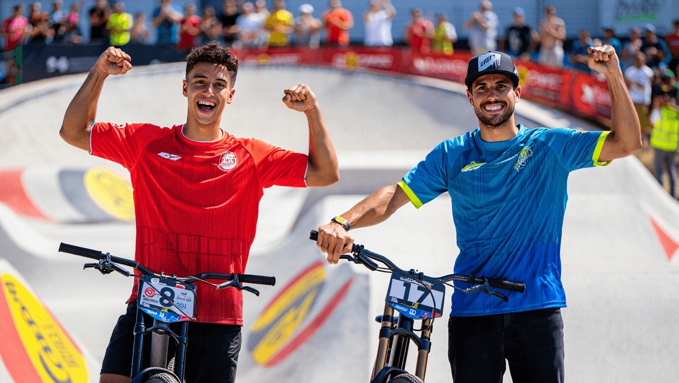 Copa de España de pump track arranca en Premià de Mar: González y Martínez se imponen