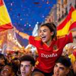 España vuelve a salir a la calle 16 años después: una noche de julio, la camiseta blanca y un país unido, de nuevo, por la selección
