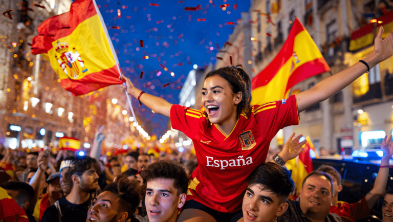 España vuelve a salir a la calle 16 años después: una noche de julio, la camiseta blanca y un país unido, de nuevo, por la selección