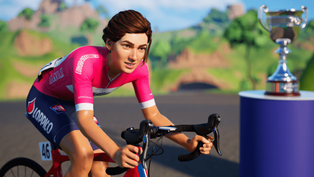 El Giro de Italia aterriza en Fortnite con maillots, etapas y trofeo final