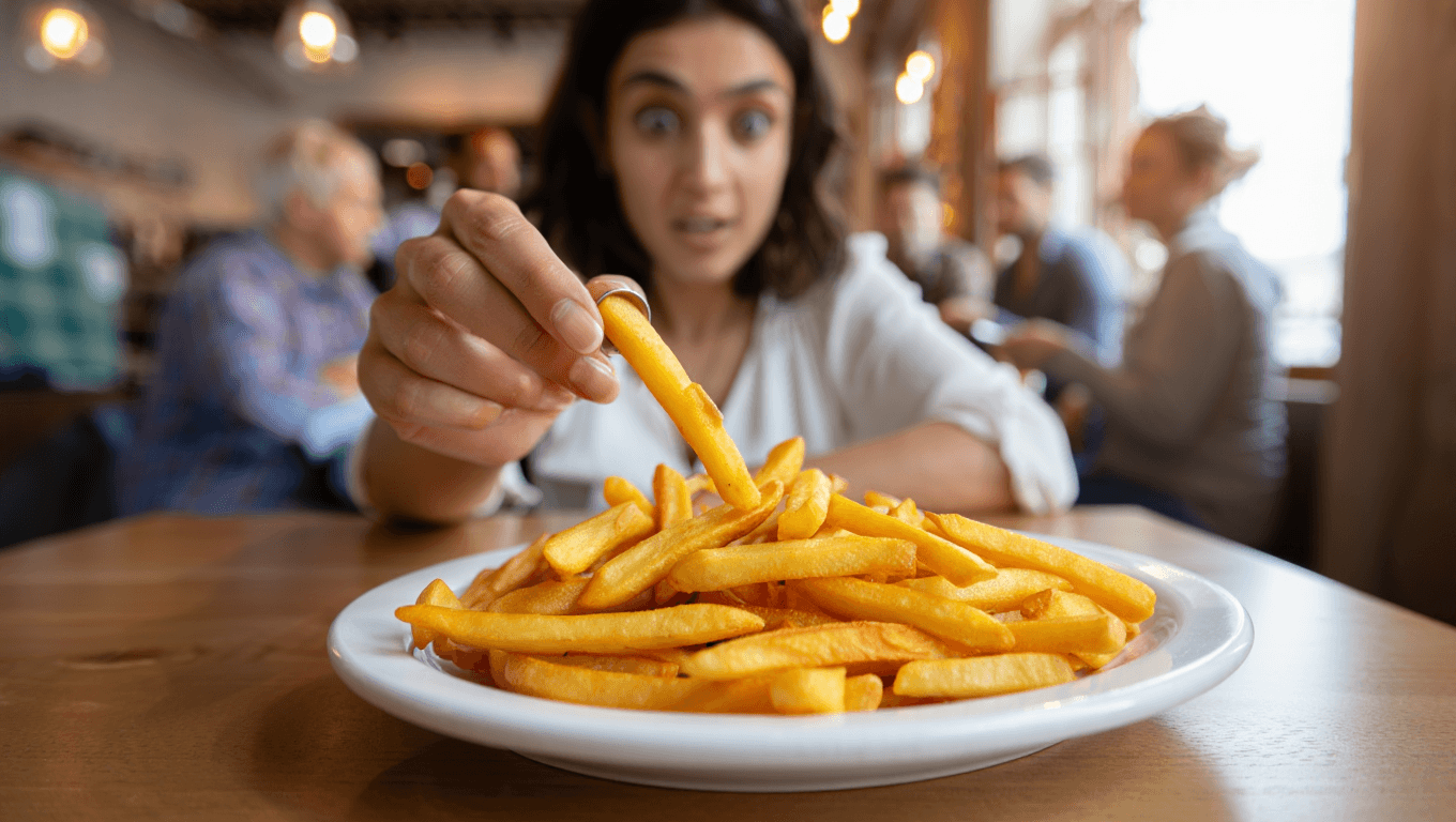 "Hay que evitar hacer la excavadora": la norma de protocolo de María José Gómez para comer patatas fritas de bolsa