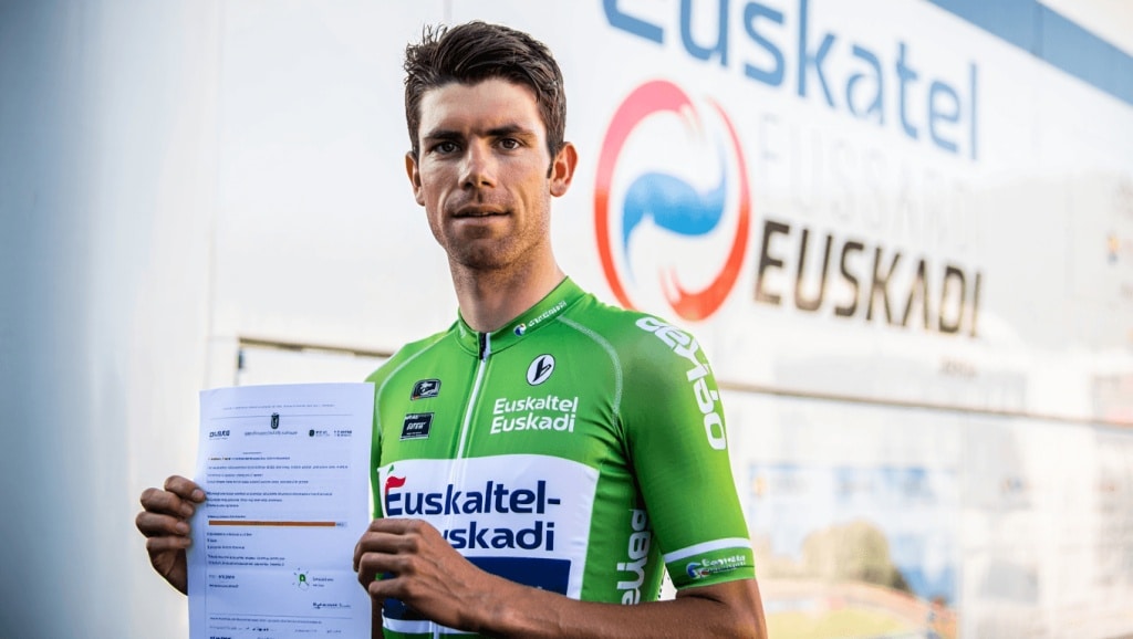 Xabier Berasategi renueva con Euskaltel-Euskadi hasta 2028