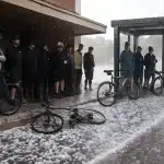 La Vuelta: etapa 3 suspendida por violenta granizada